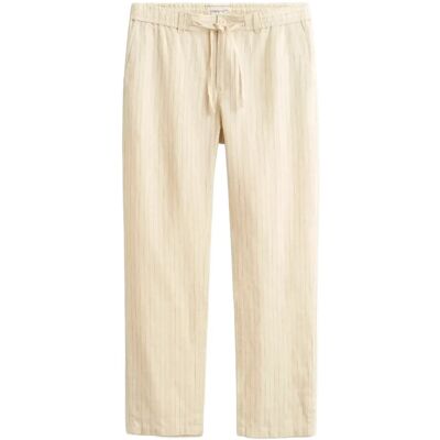 Gant Reg Striped Linen Ds Pants XXXL FADED BEIGE XXXL Gant Reg Striped Linen Ds Pants XXXL FADED BEIGE XXXL