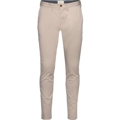 Gant Slim Twill Chinos 38 x 34 PUTTY 38 x 34 Gant Slim Twill Chinos 38 x 34 PUTTY 38 x 34