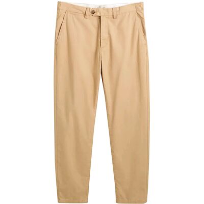 Gant Reg Tapered Canvas Chinos 30 x 34 OAK BEIGE 30 x 34 Gant Reg Tapered Canvas Chinos 30 x 34 OAK BEIGE 30 x 34