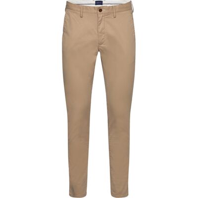 Gant Slim Orginal Shield Chinos 33 x 32 DARK KHAKI 33 x 32 Gant Slim Orginal Shield Chinos 33 x 32 DARK KHAKI 33 x 32