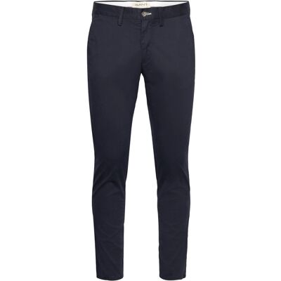 Gant Slim Everyday Chinos 36 x 34 EVENING BLUE 36 x 34 Gant Slim Everyday Chinos 36 x 34 EVENING BLUE 36 x 34