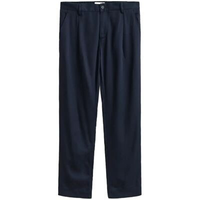 Gant Reg Lyocell Pants 29 EVENING BLUE 29 Gant Reg Lyocell Pants 29 EVENING BLUE 29