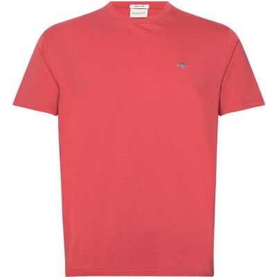Gant Shield T-Shirt S BRICK RED S Gant Shield T-Shirt S BRICK RED S