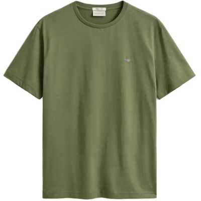Gant Shield T-Shirt M DRY HERB GREEN M Gant Shield T-Shirt M DRY HERB GREEN M