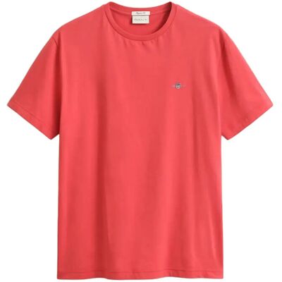 Gant Shield T-Shirt M ROSE RED M Gant Shield T-Shirt M ROSE RED M