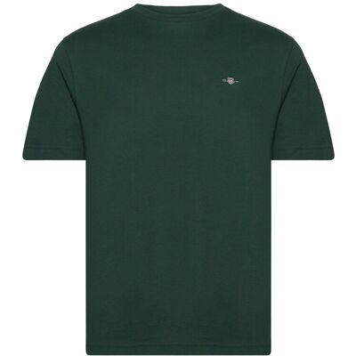 Gant Shield T-Shirt M TARTAN GREEN M Gant Shield T-Shirt M TARTAN GREEN M