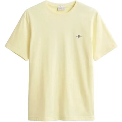 Gant Shield T-Shirt L VANILLA YELLOW L Gant Shield T-Shirt L VANILLA YELLOW L