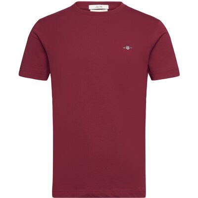 Gant Slim Shield Ss T-Shirt XXXL PLUMPED RED XXXL Gant Slim Shield Ss T-Shirt XXXL PLUMPED RED XXXL