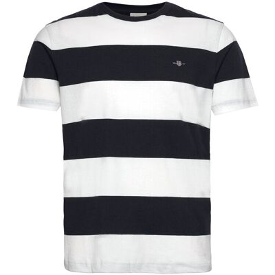 Gant Bar Stripe Ss T-Shirt XXXL EGGSHELL XXXL Gant Bar Stripe Ss T-Shirt XXXL EGGSHELL XXXL