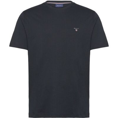 Gant Emb Original Shield T-Shirt S BLACK S Gant Emb Original Shield T-Shirt S BLACK S