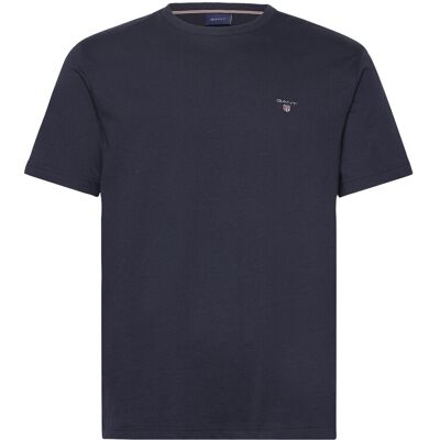 Gant Emb Original Shield T-Shirt S EVENING BLUE S Gant Emb Original Shield T-Shirt S EVENING BLUE S