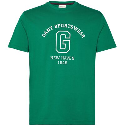 Gant Graphic Ss T-Shirt S DEEP GREEN S Gant Graphic Ss T-Shirt S DEEP GREEN S
