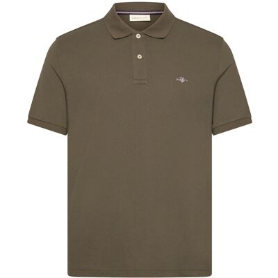 Gant Shield Logo Ss Polo M JUNIPER GREEN M Gant Shield Logo Ss Polo M JUNIPER GREEN M
