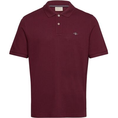 Gant Shield Logo Ss Polo M WINE RED M Gant Shield Logo Ss Polo M WINE RED M