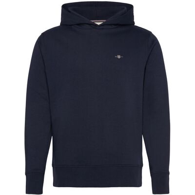 Gant Shield Logo Hoodie L MARINE L Gant Shield Logo Hoodie L MARINE L