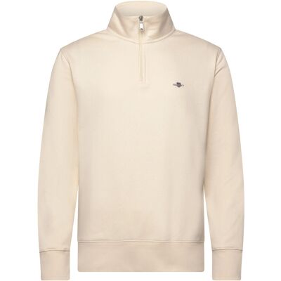 Gant Shield Logo Half Zip Sweat M CREAM M Gant Shield Logo Half Zip Sweat M CREAM M