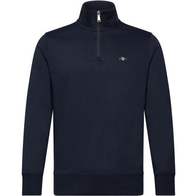 Gant Shield Logo Half Zip Sweat M MARINE M Gant Shield Logo Half Zip Sweat M MARINE M