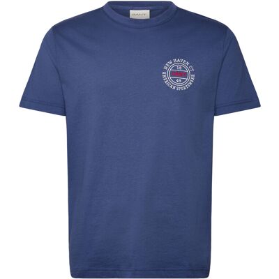 Gant Graphic Ss Tshirt M VINTAGE BLUE M Gant Graphic Ss Tshirt M VINTAGE BLUE M