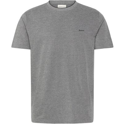 Gant 2 Tone Pique Ss Tshirt S BLACK S Gant 2 Tone Pique Ss Tshirt S BLACK S