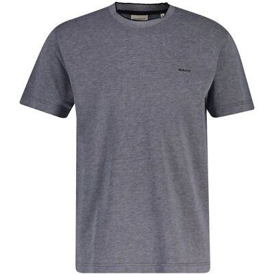 Gant 2 Tone Pique Ss Tshirt XXL EVENING BLUE XXL Gant 2 Tone Pique Ss Tshirt XXL EVENING BLUE XXL