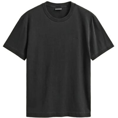 Gant Washed Slub Ss Tshirt L BLACK L Gant Washed Slub Ss Tshirt L BLACK L