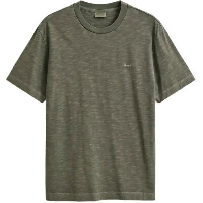 Gant Washed Slub Ss Tshirt M DRY HERB GREEN M Gant Washed Slub Ss Tshirt M DRY HERB GREEN M
