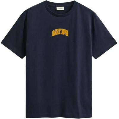 Gant Graphic Ss Tshirt S EVENING BLUE S Gant Graphic Ss Tshirt S EVENING BLUE S