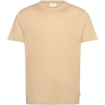 Gant Pima Ss T-Shirt XXXL OAT BEIGE XXXL Gant Pima Ss T-Shirt XXXL OAT BEIGE XXXL
