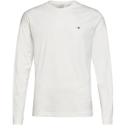 Gant Shield Long Sleeve T-Shirt XXXL EGGSHELL XXXL Gant Shield Long Sleeve T-Shirt XXXL EGGSHELL XXXL