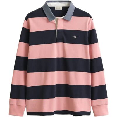 Gant Classic Heavy Rugger M BUBBELGUM PINK M Gant Classic Heavy Rugger M BUBBELGUM PINK M