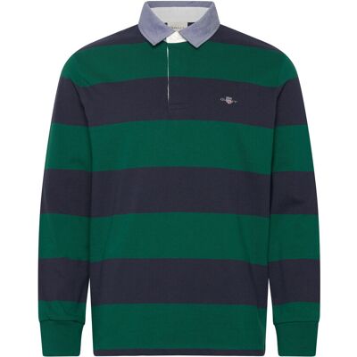 Gant Classic Heavy Rugger S DEEP FOREST GREEN S Gant Classic Heavy Rugger S DEEP FOREST GREEN S