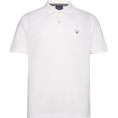Gant Emb Original Shield Polo XXXL WHITE XXXL Gant Emb Original Shield Polo XXXL WHITE XXXL