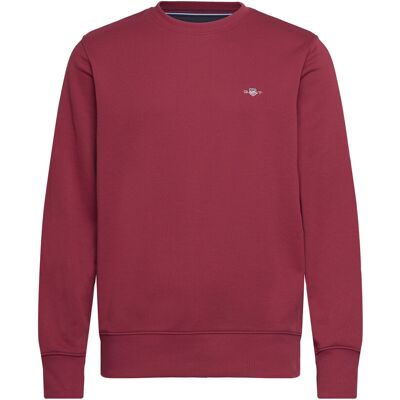 Gant Reg Shield C-Neck Sweat M PLUMPED RED M Gant Reg Shield C-Neck Sweat M PLUMPED RED M
