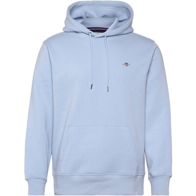 Gant Reg Shield Hoodie XXL FRESH BLUE XXL Gant Reg Shield Hoodie XXL FRESH BLUE XXL