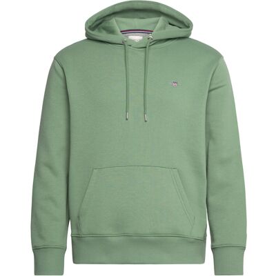 Gant Reg Shield Hoodie XXXL KALAMATA GREEN XXXL Gant Reg Shield Hoodie XXXL KALAMATA GREEN XXXL