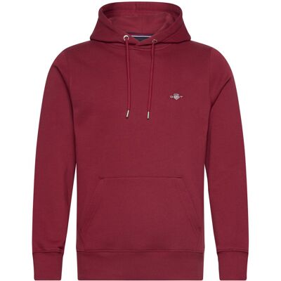 Gant Reg Shield Hoodie S PLUMPED RED S Gant Reg Shield Hoodie S PLUMPED RED S