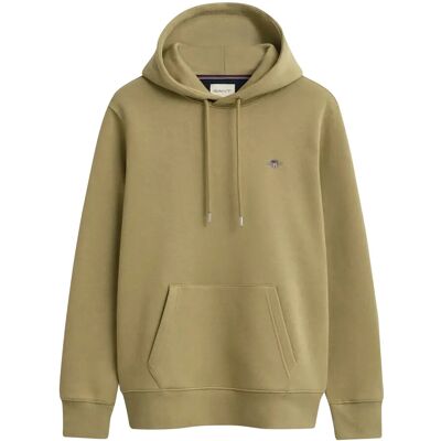 Gant Reg Shield Hoodie L WOODY BEIGE L Gant Reg Shield Hoodie L WOODY BEIGE L