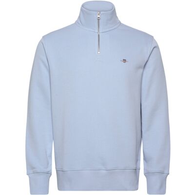 Gant Reg Shield Half Zip Sweat M FRESH BLUE M Gant Reg Shield Half Zip Sweat M FRESH BLUE M