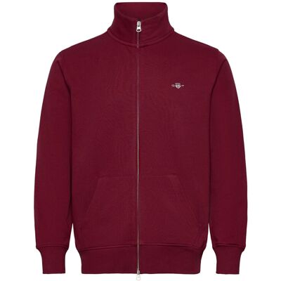 Gant Reg Shield Full Zip Sweat M PLUMPED RED M Gant Reg Shield Full Zip Sweat M PLUMPED RED M