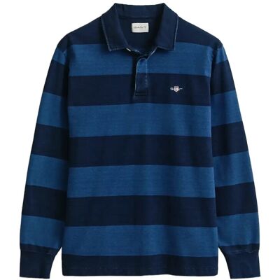 Gant Indigo Rugger XXXXL EVENING BLUE XXXXL Gant Indigo Rugger XXXXL EVENING BLUE XXXXL