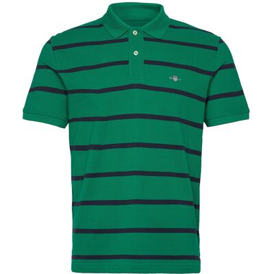 Gant Striped Polo M DEEP GREEN M Gant Striped Polo M DEEP GREEN M