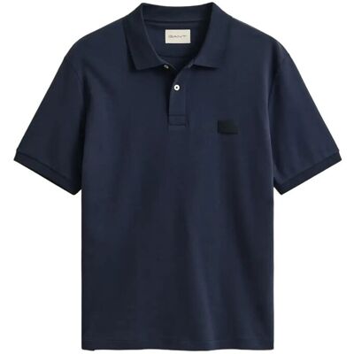 Gant Interlock Ss Polo M EVENING BLUE M Gant Interlock Ss Polo M EVENING BLUE M