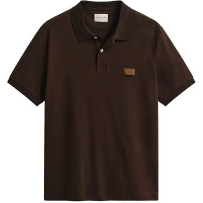 Gant Interlock Ss Polo M MAHOGANY BROWN M Gant Interlock Ss Polo M MAHOGANY BROWN M