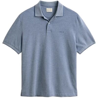 Gant 2 Tone Ss Polo S VINTAGE BLUE S Gant 2 Tone Ss Polo S VINTAGE BLUE S