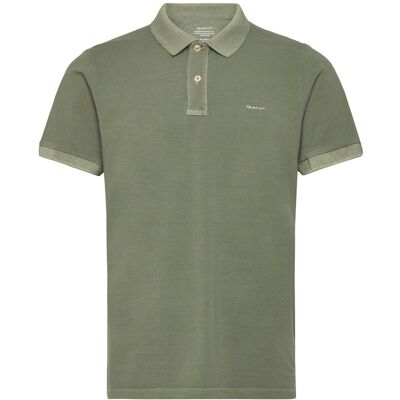 Gant Sunfaded Pique Ss Rugger S KALAMATA GREEN S Gant Sunfaded Pique Ss Rugger S KALAMATA GREEN S