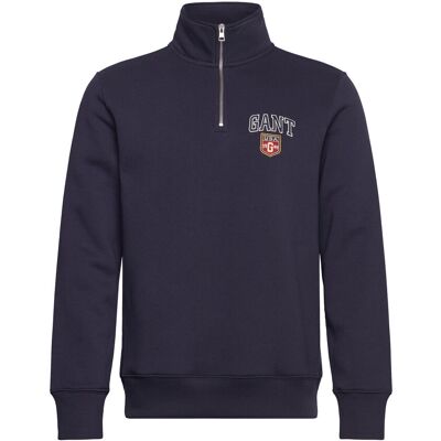 Gant Graphic Half Zip M EVENING BLUE M Gant Graphic Half Zip M EVENING BLUE M