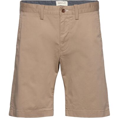 Gant Slim Twill Shorts 33 DARK KHAKI 33 Gant Slim Twill Shorts 33 DARK KHAKI 33