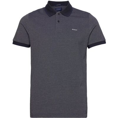 Gant 4-Col Oxford Ss Pique M PERSIAN BLUE M Gant 4-Col Oxford Ss Pique M PERSIAN BLUE M