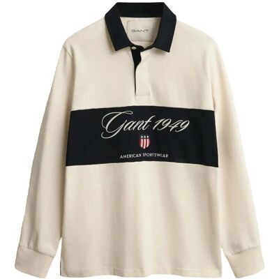 Gant Blocked Heavy Rugger M CREAM M Gant Blocked Heavy Rugger M CREAM M