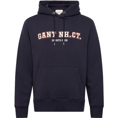 Gant Graphic Sweat Hoodie M EVENING BLUE M Gant Graphic Sweat Hoodie M EVENING BLUE M
